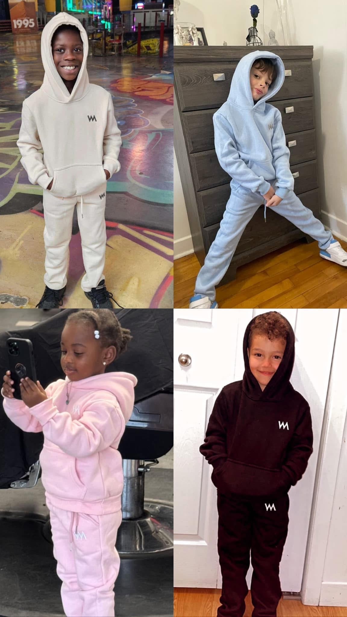 LEGACY COLLECTION -  WM LOGO KIDS SWEATSUIT